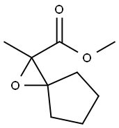 1-Oxaspiro[2.4]heptane-2-carboxylic acid, 2-methyl-, methyl ester Struktur