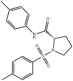 (S)-N-(對甲苯基)-1-對甲苯基吡咯烷-2-甲酰胺, 73096-28-3, 結(jié)構(gòu)式