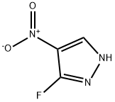 1H-Pyrazole, 3-fluoro-4-nitro- Struktur