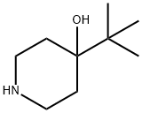 4-Piperidinol, 4-(1,1-dimethylethyl)- Struktur