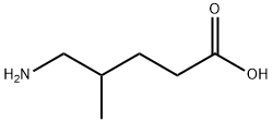 Pentanoic acid, 5-amino-4-methyl- Struktur