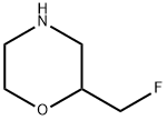 Morpholine, 2-(fluoromethyl)- Struktur