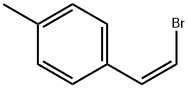 Benzene, 1-[(1Z)-2-bromoethenyl]-4-methyl- Struktur