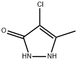 4-chloro-5-methyl-1,2-dihydro-3H-pyrazol-3-one Struktur