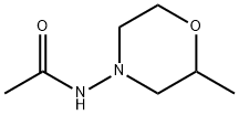 Acetamide,N-(2-methyl-4-morpholinyl)- Struktur