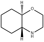 2H-1,4-Benzoxazine, octahydro-, (4aR,8aR)- Struktur