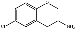 Benzeneethanamine, 5-chloro-2-methoxy- Struktur