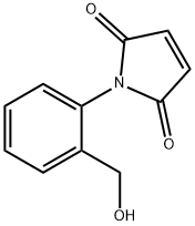 1H-Pyrrole-2,5-dione, 1-[2-(hydroxymethyl)phenyl]- Struktur