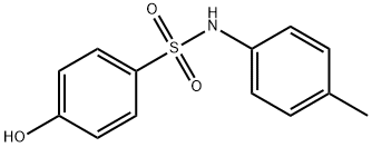 Benzenesulfonamide, 4-hydroxy-N-(4-methylphenyl)- Struktur