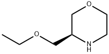 Morpholine, 3-(ethoxymethyl)-, (3S)- Struktur