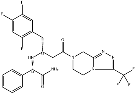 Sitagliptin Impurity 2 Struktur