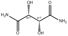 ButanediaMide, 2,3-dihydroxy-, (R*,R*)-(±)- Struktur