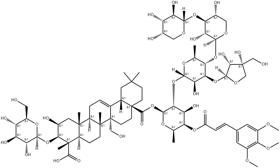 Polygalasaponin XXXI Struktur