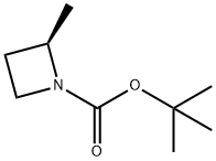 (R)-tert-Butyl 2-methylazetidine-1-carboxylate Struktur