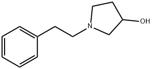 3-Pyrrolidinol, 1-(2-phenylethyl)- Struktur