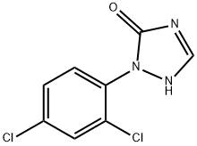 3H-1,2,4-Triazol-3-one, 2-(2,4-dichlorophenyl)-1,2-dihydro- Struktur