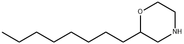 Morpholine, 2-octyl- Struktur