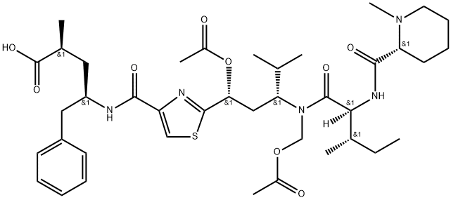 Tubulysin H Struktur