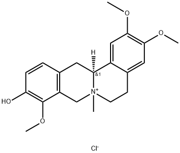 N-Methylcorydalmine Struktur