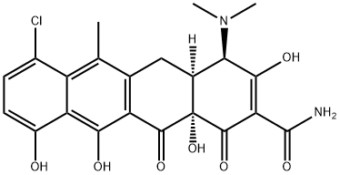 Aureomycin Impurity K(EP) Struktur