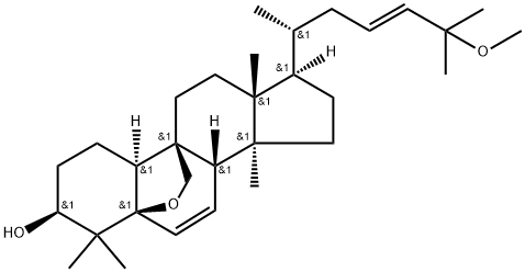 5,19-Epoxy-25-methoxycucurbita-6,23-dien-3-ol Struktur