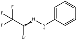 Ethanehydrazonoyl bromide, 2,2,2-trifluoro-N-phenyl- Struktur