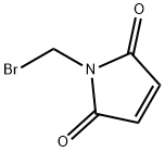 1H-Pyrrole-2,5-dione, 1-(bromomethyl)- Struktur