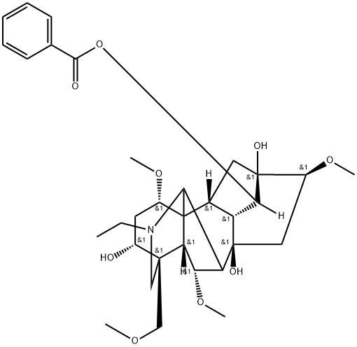 Ludaconitine Struktur