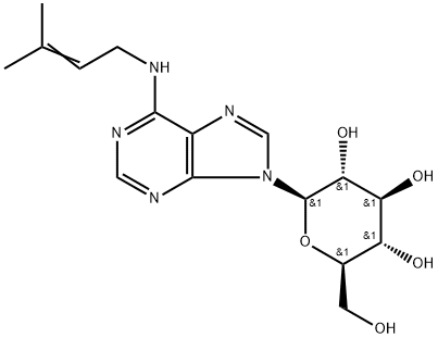 N6-ISOPENTENYLADENINE-9-GLUCOSIDE (iP9G) Struktur