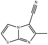 6-甲基咪唑并[2,1-B]噻唑-5-甲腈, 83253-34-3, 結(jié)構(gòu)式