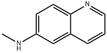 6-Quinolinamine, N-methyl- Struktur