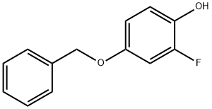 Phenol, 2-fluoro-4-(phenylmethoxy)- Struktur