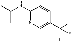 2-Pyridinamine, N-(1-methylethyl)-5-(trifluoromethyl)- Struktur