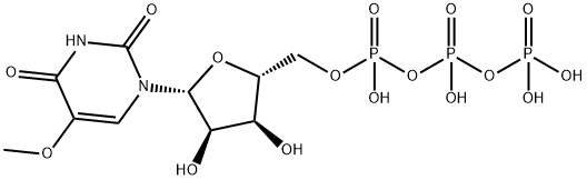 Uridine 5'-(tetrahydrogen triphosphate), 5-methoxy- Struktur