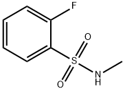 Benzenesulfonamide, 2-fluoro-N-methyl- Struktur