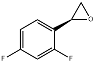 Oxirane, (2,4-difluorophenyl)-, (2S)- Struktur