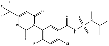 Saflufenacil Metabolite M800H02 Struktur