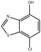 4-Benzothiazolol, 7-chloro- Struktur