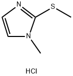 1-Methyl-2-(methylsulphanyl)-1H-imi Struktur