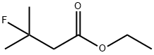 Butanoic acid, 3-fluoro-3-methyl-, ethyl ester Struktur