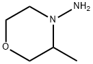 4-Morpholinamine, 3-methyl- Struktur