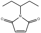 1H-Pyrrole-2,5-dione, 1-(1-ethylpropyl)- Struktur