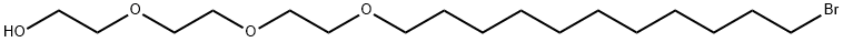 Ethanol, 2-[2-[2-[(11-bromoundecyl)oxy]ethoxy]ethoxy]- Struktur
