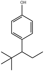 Phenol, 4-(1-ethyl-2,2-dimethylpropyl)- Struktur