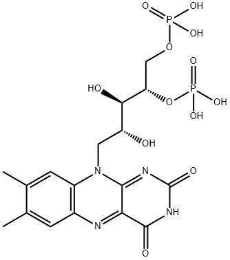 Riboflavin 4’,5’-Diphosphate Struktur