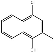 1-Naphthalenol, 4-chloro-2-methyl- Struktur