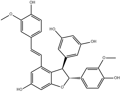 Bisisorhapontigenin A Struktur