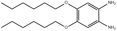 1,2-Benzenediamine, 4,5-bis(hexyloxy)- Struktur