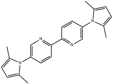 5,5'-bis(2,5-dimethyl-1H-pyrrole)-2,2'-bipyridine Struktur