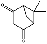 6,6-Dimethylbicyclo[3.1.1]heptane-2,4-dione Struktur